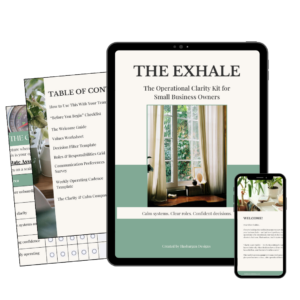 The Exhale: The Operational Clarity System